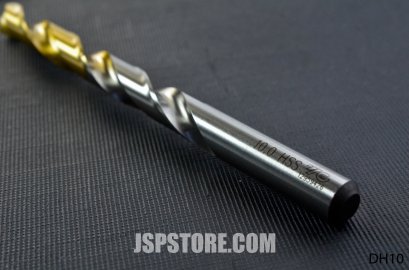 ดอกสว่านเจาะเหล็กไฮสปีด HSS 10 มิลลิเมตร