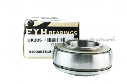ไส้ลูกปืนตุ๊กตา Insert Bearing FYH รหัส UK205 ขนาดเพลา 25 mm (25-52-24)