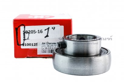 ไส้ลูกปืนตุ๊กตา Insert Bearing FYH รหัส SB205-16 ขนาดเพลา 1&quot; ( 25.4 mm ) (25.4-52-27)
