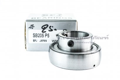 ไส้ลูกปืนตุ๊กตา Insert Bearing BPJ รหัส SB205P5 ขนาดเพลา 25 mm (25.1-52.2-27.2)