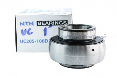 ไส้ลูกปืนตุ๊กตา Insert Bearing NTN ญี่ปุ่น รหัส UC205-100-D1 ขนาดเพลา 1&quot; ( 25.3 mm ) (25.3-52-34)