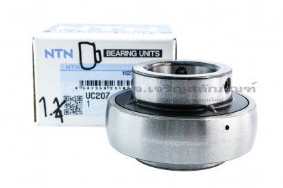 ไส้ลูกปืนตุ๊กตา Insert Bearing NTN ญี่ปุ่น รหัส UC207-104-D1 ขนาดเพลา 1.1/4&quot; ( 31.6 mm ) (31.6-72-43)
