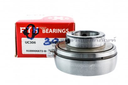 ไส้ลูกปืนตุ๊กตา Insert Bearing FYH รหัส UC306 ขนาดเพลา 30 mm (30-71.4-43)