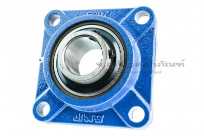 ตลับลูกปืนตุ๊กตาหน้าแปลนสี่เหลี่ยม Square Flanged Ball Bearing Unit SKF รุ่น F207/UC207/UCF207  สำหรับเพลามิล ขนาด 35 mm
