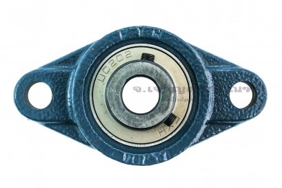 ตลับลูกปืนตุ๊กตาทรงไข่ Oval Shape, Pillow Block Bearing FYH รุ่น F202/FL202/UCFL202J  สำหรับเพลามิล ขนาด 15 mm