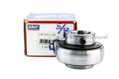 ไส้ลูกปืนตุ๊กตา หน่วยนิ้ว Insert Bearing SKF รหัส YAR203-010-2F ขนาดเพลา 5/8&quot; (15.8-40-27.6)