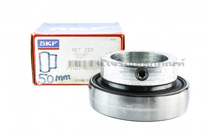ไส้ลูกปืนตุ๊กตา Insert Bearing SKF รหัส YET210 ขนาดเพลา 50 mm (50-89.6-67.3)