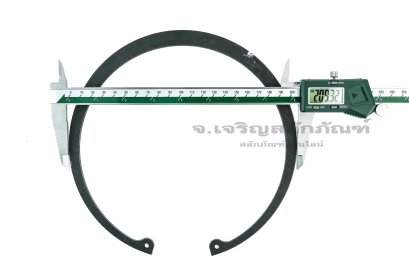 แหวนล็อคใน (OD) 200 mm (เบอร์ 200) (วัดขนาดวงนอกของแหวนได้ 209.4 mm ความหนา 4 mm)