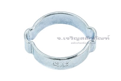 เข็มขัดรัดท่อแบบใช้คีมย้ำ 25-28 mm