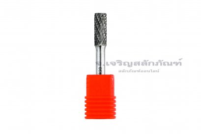 ดอกเจียรคาร์ไบด์ (Tungsten Carbide Grinder Bit) FUKA ทรงกระบอกหน้าตัด 6-B0820 8x20x6 (โตxยาวxแกน)