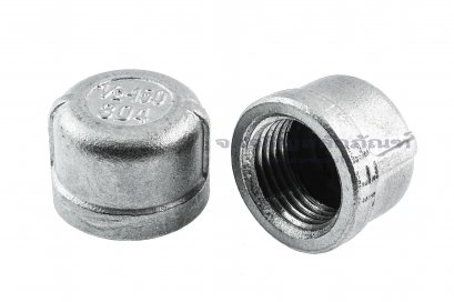 ฝาครอบเกลียวในสแตนเลส  ขนาด 1/2&quot; เกลียว 14 (BSPF)
