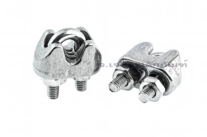 กิ๊บจับสลิงสแตนเลส Stainless Steel  Wire Rope Clip ขนาด 2 mm