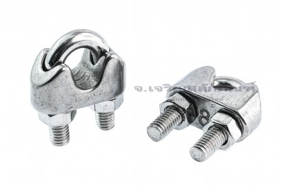 กิ๊บจับสลิงสแตนเลส Stainless Steel  Wire Rope Clip ขนาด  5/16&quot; (7.93 mm)