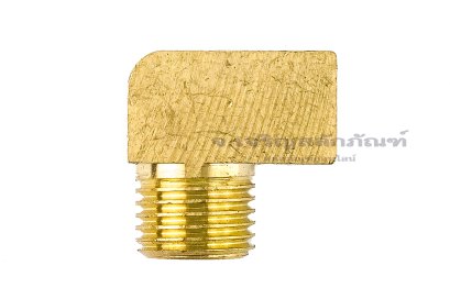 ข้อต่องอ 90° ทองเหลือง (เกลียวนอก x เกลียวใน) 1/4" x M10x1.0 ข้อต่อลด-ข้อต่อเพิ่ม