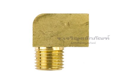 ข้อต่องอ 90° ทองเหลือง (เกลียวนอก x เกลียวใน) 1/4" x M12x1.0 ข้อต่อลด-ข้อต่อเพิ่ม