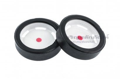 ข้อต่อดูน้ำมัน-ตาแมวดูน้ำมัน แบบไม่มีเกลียว (Oil Level Sight Fitting) 30 mm