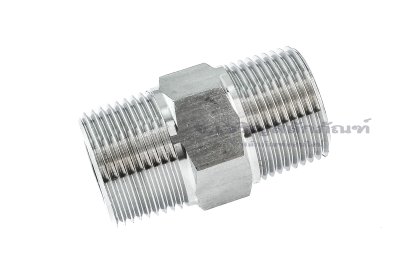 ข้อต่อตรงนิปเปิ้ลสแตนเลส 304 (เกลียวนอก x เกลียวนอก) ขนาด 3/4&quot; x 3/4&quot; NPT รุ่นหนาพิเศษ
