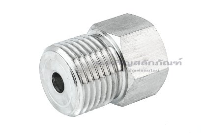 ข้อต่อตรงสแตนเลส (เกลียวนอก x เกลียวใน) 1/2&quot;-14 BSPF x 1/4&quot;-19 BSPF ข้อต่อแปลง