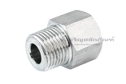 ข้อต่อตรงสแตนเลส (เกลียวนอก x เกลียวใน) 1/2&quot;-14 NPT x 1/2&quot;-14 NPT