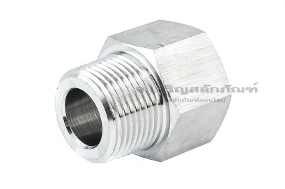 ข้อต่อตรงสแตนเลส (เกลียวนอก x เกลียวใน) 3/4&quot;-14 NPT x 3/4&quot;-14 NPT