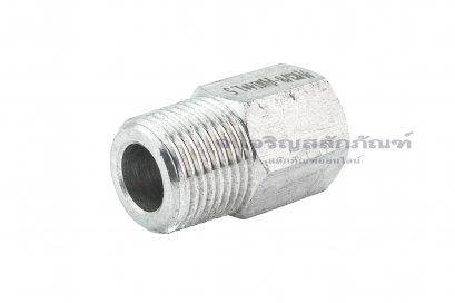 ข้อต่อตรงสแตนเลส (เกลียวนอก x เกลียวใน) 3/8&quot; x M14x1.5 ข้อต่อลด-ข้อต่อเพิ่ม