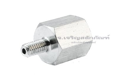ข้อต่อตรงสแตนเลส (เกลียวนอก x เกลียวใน) M5x0.8 x 1/8&quot; ข้อต่อลด-ข้อต่อเพิ่ม