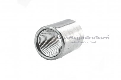 ข้อต่อตรงสแตนเลส (เกลียวใน x เกลียวใน) 3/8&quot; x 3/8&quot; แบบยาว 25.2 mm