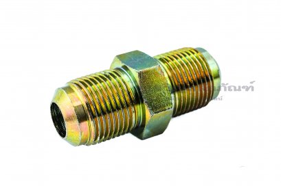 ข้อต่อตรงหัวแฟร์เหล็กชุบ (เกลียวหัวแฟร์ x เกลียวหัวแฟร์) ขนาด 1/2&quot; x 1/2&quot;