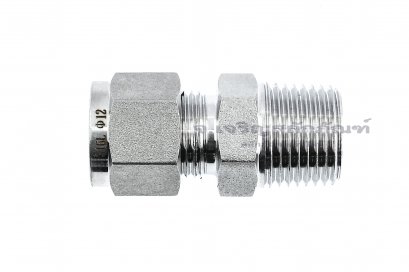 ข้อต่อตาไก่สแตนเลสเกรด 316 (เกลียวนอก x เสียบสาย) 1/2&quot;x12 mm
