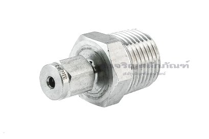 ข้อต่อตาไก่สแตนเลสเกรด 316 (เกลียวนอก x เสียบสาย) 1/2&quot;x3 mm