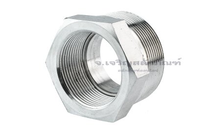 ข้อต่อลดเหลี่ยมสแตนเลส (เกลียวนอก x เกลียวใน) ขนาด 2&quot;-11.5 NPT x 1.1/2&quot;-11.5 NPT