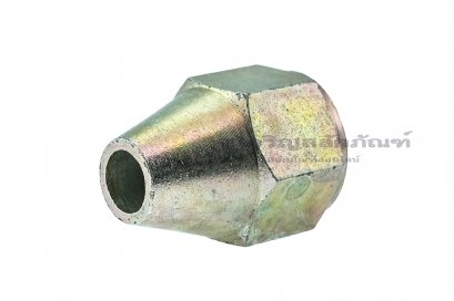 ข้อต่อหัวแฟร์นัทเหล็กชุบ ขนาด 1/4&quot; (เกลียว M12x1.5 mm )