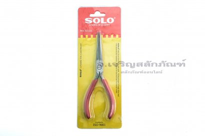 คีมมินิปากแหลมยาวพิเศษรุ่นมีฟัน  SOLO  NO.YZ 222