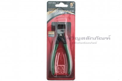 คีมหนีบแหวนปากงอ  SUNKEY   SKST-5BDI 5&quot; ด้ามเขียว