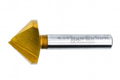 ดอกคว้านหัวเตเปอร์ Countersink  ขนาด M35 Gold แกน 11.9 mm