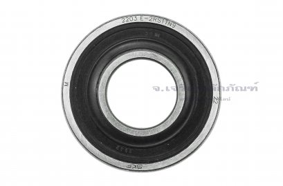 ตลับลูกปืนเม็ดกลมสองแถวปรับแนวเองได้ SKF เบอร์ 2203 E-2RS1TN9 ขนาด 17-40-16