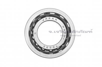 ตลับลูกปืนเม็ดกลมเชิงมุม NACHI เบอร์ 7003 ขนาด 17-35-10