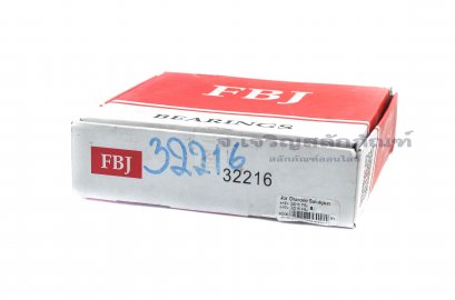 ตลับลูกปืนเตเปอร์ (Tapered Roller Bearing) FBJ ญี่ปุ่น เบอร์ No. 32216 (80x140x35.25)
