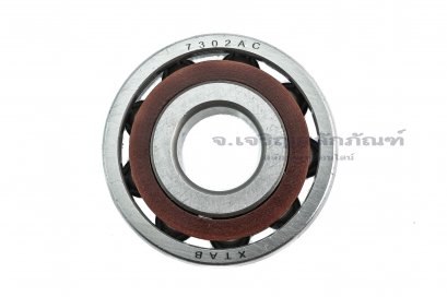 ตลับลูกปืนเม็ดกลมเชิงมุม  เบอร์ 7302 ขนาด 15-42-13