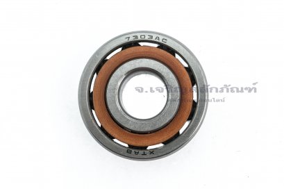 ตลับลูกปืนเม็ดกลมเชิงมุม  เบอร์ 7303 ขนาด 17-47-14