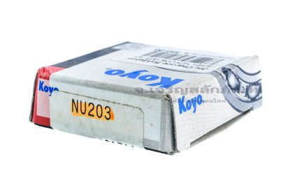 ตลับลูกปืนเม็ดหมอน ทรงกระบอก KOYO เบอร์ NU203  ขนาด 17-40-12