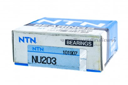 ตลับลูกปืนเม็ดหมอน ทรงกระบอก NTN เบอร์ NU203  ขนาด 17-40-12