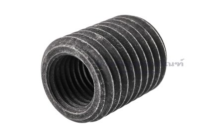 ตัวหนอนซ่อมเกลียวเหล็กดำแข็ง เกลียวในขนาด M16x2.0 เกลียวนอกขนาด M24x3.0 ความยาว 30 mm