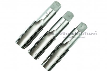 ดอกต๊าปเกลียว 3 ตัวชุด 1.1/2&quot; เกลียว 6 (BSW/UNC)