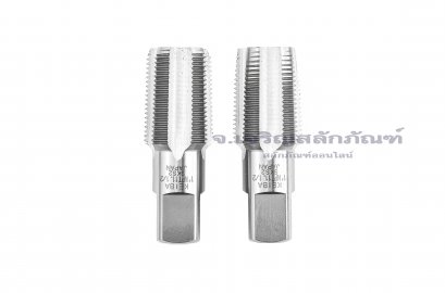 ดอกต๊าปเกลียว 2 ตัวชุด KEIBA 1&quot; NPT เกลียว 11.5 คุณภาพอย่างดี
