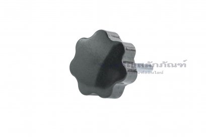 น็อตมือหมุนดอกไม้ (Star Grip Knob Bolt) ขนาด M4x25 ความโตหัว 24 mm