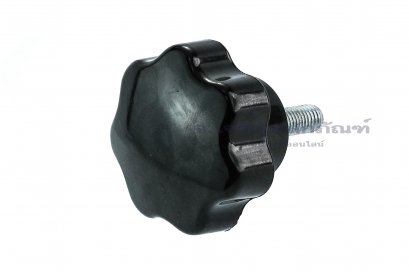 น็อตมือหมุนดอกไม้ (Star Grip Knob Bolt) ขนาด M8x25 ความโตหัว 48 mm
