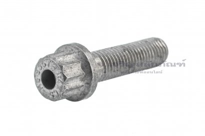 น็อตหัว 12 เหลี่ยมเหล็กเกรดแข็ง ขนาด 1/4&quot;x 1&quot; เกลียว 28 (UNF)