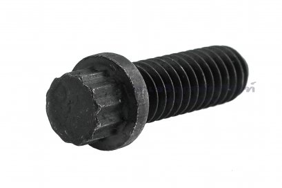 น็อตหัว 12 เหลี่ยมเหล็กดำเกรดแข็ง ขนาด 1/4"x 3/4" เกลียว 20 (BSW/NC)