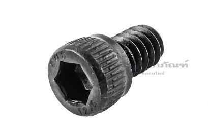 น็อตหัวจมดำแข็ง #10-24 x 5/16&quot; (เบอร์ 10 เกลียว 24 ยาว 5/16&quot;) วัดความโตเป็นมิลได้ 4.8x7.9 mm เกลียวตลอด